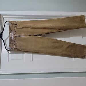 Mine Men's Twill Classic Fit Tapered Leg Career Pants in Caramel Brown Sz 34x34